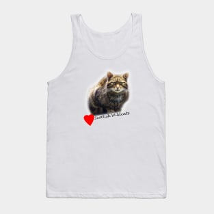 Love Scottish Wildcats! Tank Top